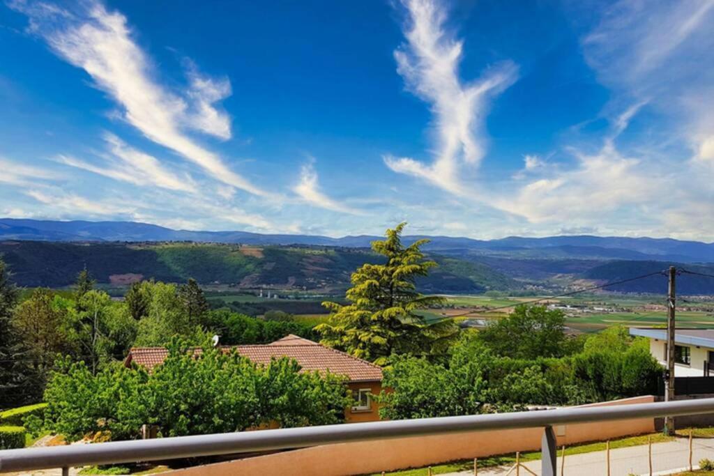 Villa complète au calme avec vue imprenable Beausemblant Extérieur photo